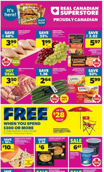 Real Canadian Superstore Flyer - June 04, 2026 - June 10, 2026.