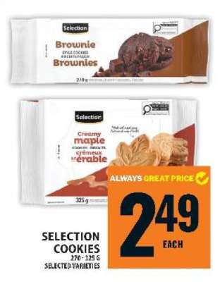 SELECTION COOKIES