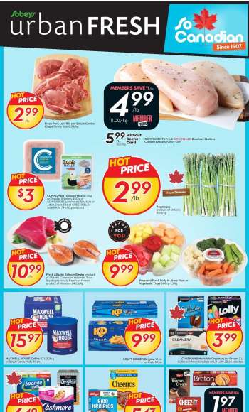 Sobeys Urban Fresh Flyer - June 04, 2026 - June 10, 2026.