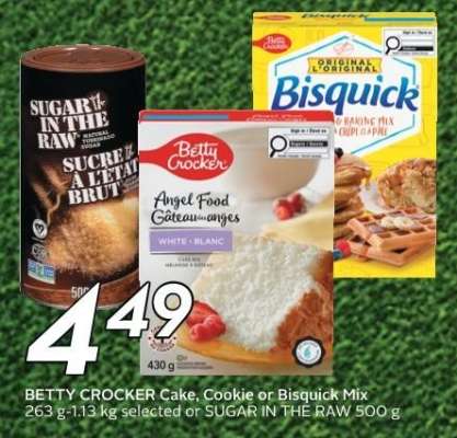BETTY CROCKER Cake, Cookie or Bisquick Mix
