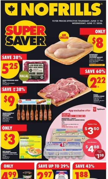No Frills Flyer - June 11, 2026 - June 17, 2026.