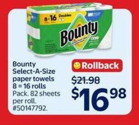Bounty Select-A-Size Paper Towels