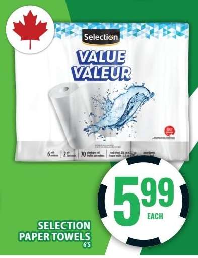 SELECTION PAPER TOWELS
