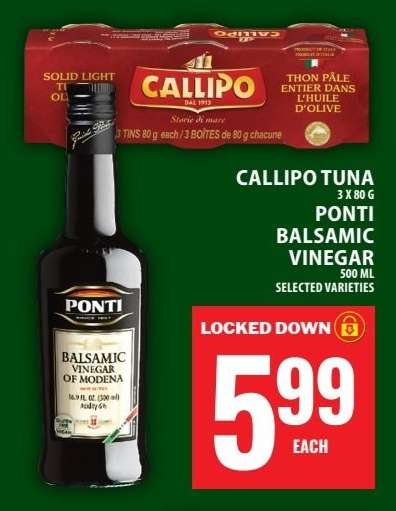 Ponti Balsamic Vinegar