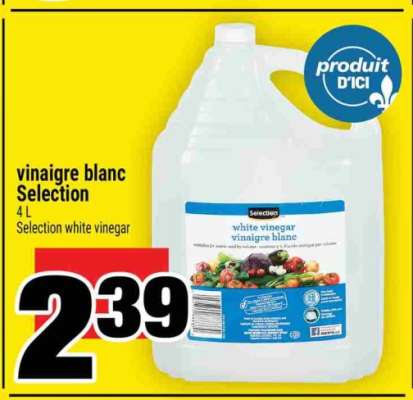 vinaigre blanc Selection