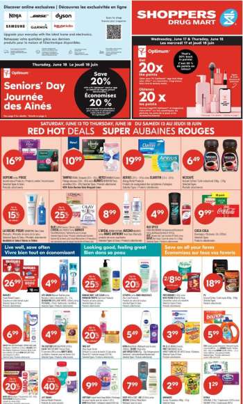 Shoppers Drug Mart Flyer - June 13, 2026 - June 18, 2026.