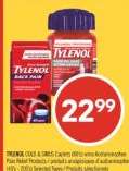 Tylenol Cold & Sinus caplets