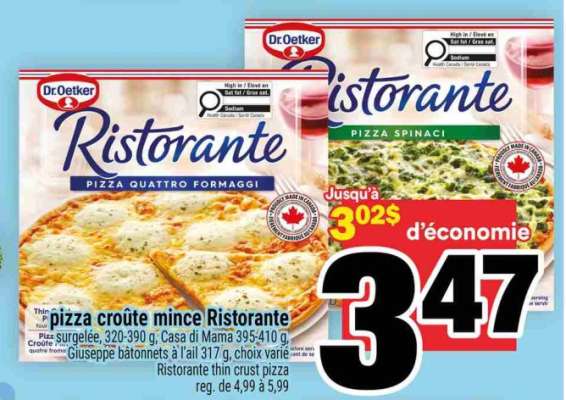 PIZZA CROÛTE MINCE RISTORANTE