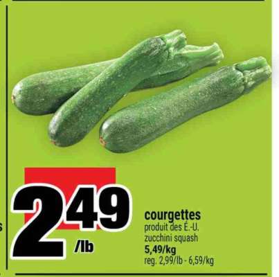 courgettes