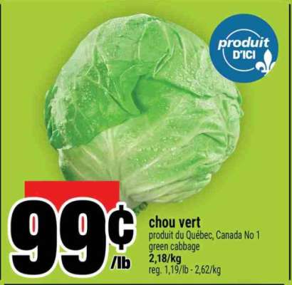 CHOU VERT