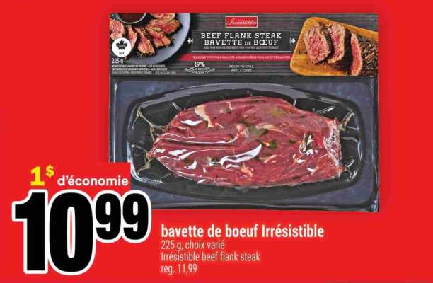 bavette de boeuf Irrésistible