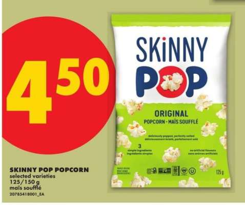 SKINNY POP POPCORN