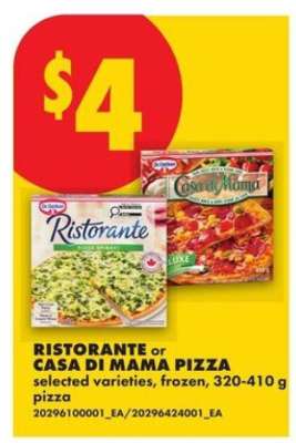 RISTORANTE or CASA DI MAMA PIZZA