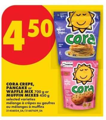 CORA CREPE, PANCAKE or WAFFLE MIX