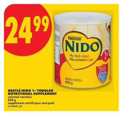 NESTLÉ NIDO 1+ TODDLER NUTRITIONAL SUPPLEMENT