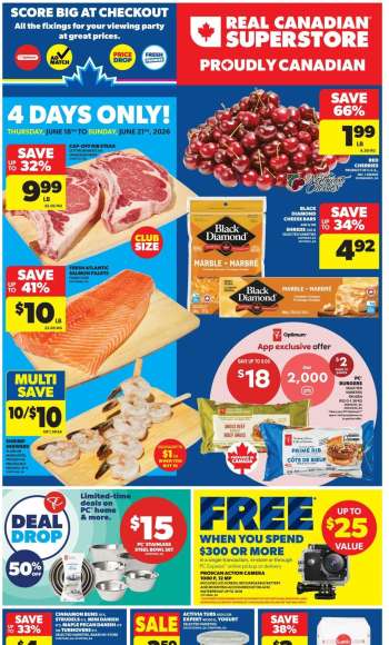 Real Canadian Superstore Flyer - June 18, 2026 - June 24, 2026.