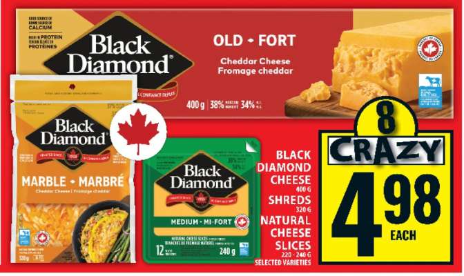 BLACK DIAMOND CHEESE