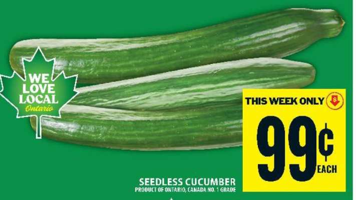 Seedless Cucumber