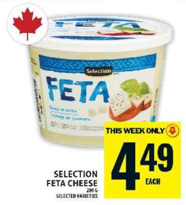 SELECTION FETA CHEESE