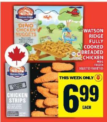 Watson Ridge Fully Cooked Breaded Chicken