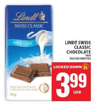 Lindt Swiss Classic Chocolate