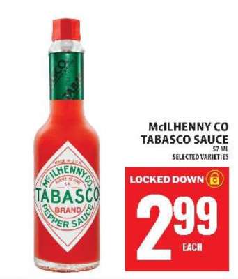 McILHENNY CO. TABASCO Sauce