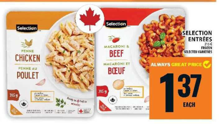 SELECTION ENTRÉES