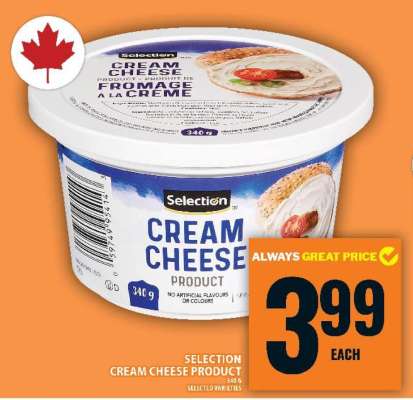 SELECTION CREAM CHEESE PRODUCT