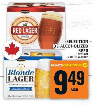 SELECTION DE-ALCOHOLIZED BEER