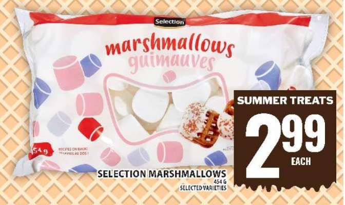 SELECTION MARSHMALLOWS