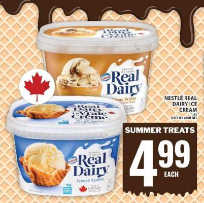 Nestlé Real Dairy Ice Cream