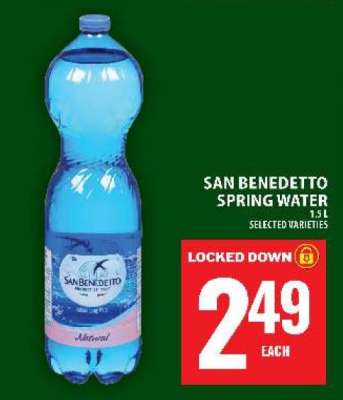 SAN BENEDETTO SPRING WATER