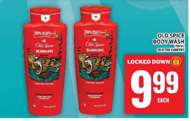 Old Spice Body Wash Bearglove