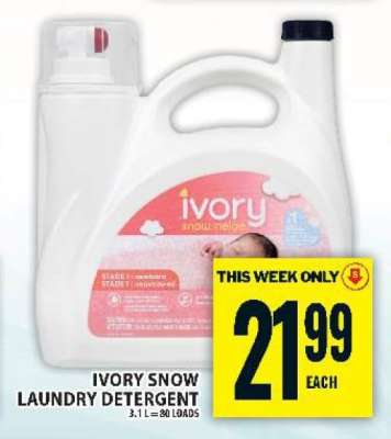 Ivory Snow Laundry Detergent