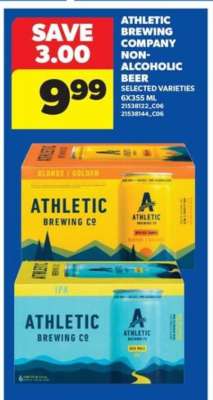 Athletic Brewing Company Non-Alcoholic Beer