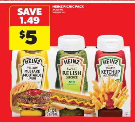 Heinz Picnic Pack