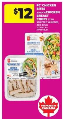 PC Chicken Bites or Chicken Breast Strips