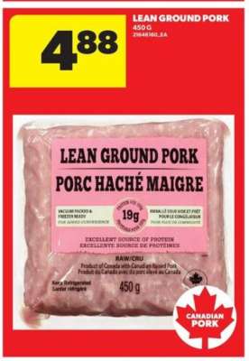 LEAN GROUND PORK