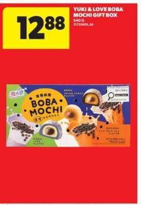 Yuki & Love Boba Mochi Gift Box