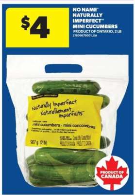 NO NAME* NATURALLY IMPERFECT* MINI CUCUMBERS