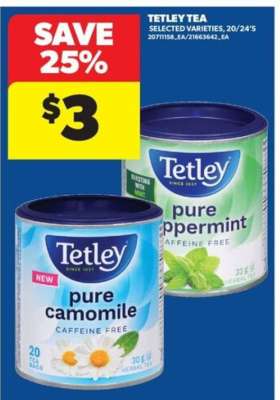 TETLEY TEA