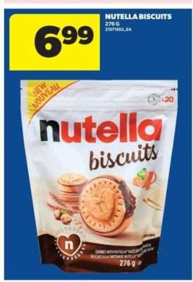 NUTELLA BISCUITS