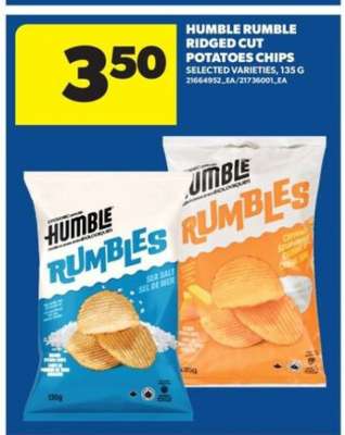 Humble Rumble Ridged Cut Potatoes Chips