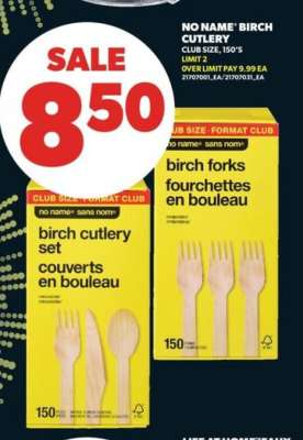 NO NAME Birch Cutlery