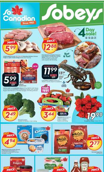 Sobeys Flyer - June 18, 2026 - June 24, 2026.