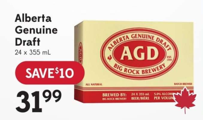ALBERTA GENUINE DRAFT