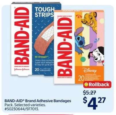 Band-Aid Brand Adhesive Bandages