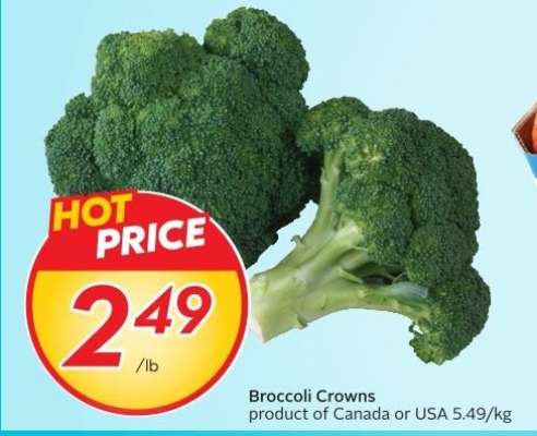 BROCCOLI CROWNS
