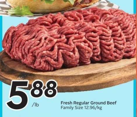 Fresh Regular Ground Beef
