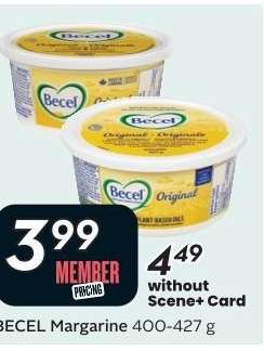BECEL Margarine 400-427 g
